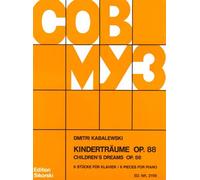 Kabalevsky: Children's Dreams 6 Pieces Op 88. Partitions pour Piano