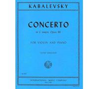 Kabalevsky, Dmitri Concerto in C Major, Op 48 Violin and Piano by Josef Gingold - International