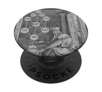 Kabbale Arbre de Vie Hébreu Sefirot Mystique Juif Art PopSockets PopGrip Adhésif