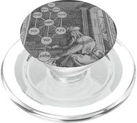 Kabbale Arbre de Vie Hébreu Sefirot Mystique Juif Art PopSockets PopGrip pour MagSafe