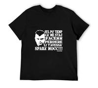 Kabe Frase gomorra Serie Sol po tiemp Taglie O-Neck 100% Cotton Casual Unisex T-Shirt Black XL