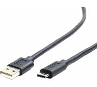 Kabel Cablexpert | USB-C | Męski | 4-pinowy USB typu A | Męski | 24-pinowy USB-C | 1 m | Czarny
