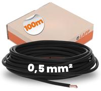 Kabel & Leitung-H05 V-K 1x0.5 BK 4510011 R100
