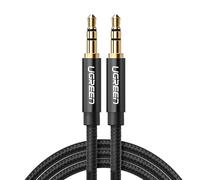Kabel Mini-Klinke 3,5mm UGREEN AV112, AUX, 2m, schwarz