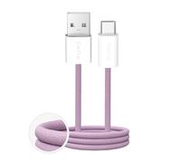 Kabel Puro Fabrik 2.0 10W USB-A auf USB-C, 1,5 m, rosa
