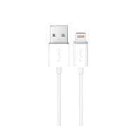 Kabel Puro TPE 12W USB-A - Lightning 2m - weiß