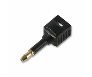 Kabel-Tex Adaptateur optique TosLink vers connecteur jack de 3,5 mm