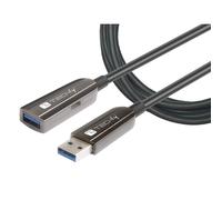 Kabel USB 3.0 optyczny przedłużacz USB-A na USB-A M/F 20m