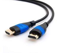 KabelDirekt - 1,5m Câble HDMI 4K (High Speed HDMI avec Ethernet, 4K Ultra HD, 3D, Full HD, 1080p, HDR, ARC, PS5, XBOX, HDTV) FLEX Series