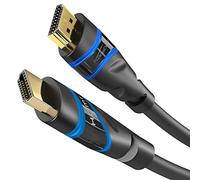 KabelDirekt - 1 m - Câble HDMI 4K (4K@120 Hz et 4K@60 Hz pour une expérience ultra-HD spectaculaire - high-speed avec Ethernet, compatible HDMI 2.0/1.4, Blu-ray/PS4/PS5/Xbox Series X/Switch, noir)