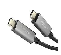 KabelDirekt - 1m Câble universel USB-C (pour transmission vidéo, transmission de données, version 3.1 Gen2, alimentation électrique, PD 4, 60 W, puce intégrée)