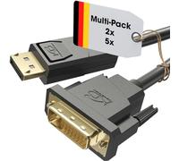 KabelDirekt - 2x Câble adaptateur DisplayPort-DVI - 2x2m