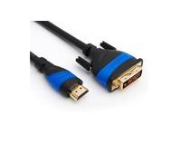 Kabeldirekt 3m câble adaptateur dvi 24+1 à hdmi ( full hd 1080p highspeed avec ethernet) - top series