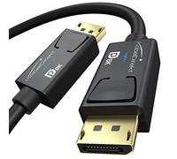 KabelDirekt - 5x Câble DisplayPort 8K, blindage AIS spécial, certification VESA - 1m (pour moniteurs/cartes graphiques/PC/portables de jeu DP 1.4 avec 8K à 60 Hz, 4K@120Hz, 144/165/240 Hz)