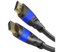 KabelDirekt - Câble HDMI 4K - 20m et autres longueurs (7,5m à 22,5m) - Câble HDMI conçu en Allemagne - 4K@60Hz, UHD, HDR, ARC, Ethernet - HDMI Câble pour TV HD, PC, PS5, Xbox, Switch