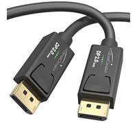 KabelDirekt - 8K DisplayPort Câble 2.0-2m - Câble DP 2.0 avec blindage A.I.S. spécial pour PC de jeu/ordinateurs portables de jeu et haute résolution 4K / 8K ou très rapide 144Hz, 240Hz ou 360Hz