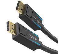 KabelDirekt - Câble DisplayPort 4K & 8K, 240Hz - 10x 3m - Disponible en 1-5m - Câble DP pour toutes les connexions Display Port (DisplayPort 1.4, 8K@60Hz, PC, ordinateurs portables, noir)