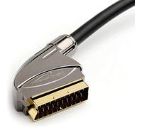 KabelDirekt - Câble SCART - 1,5m | 21 pôles, multi blindé, fiche de précision, Full HD
