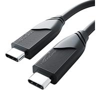 KabelDirekt Câble USB-C 8K tout-en-un, USB4, pour charge rapide - 5m (transfert de données et de vidéos à 40Gbit/s, 100W de puissance de charge, câble universel de données/charge/moniteur, noir)