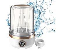 Kabellose Kleidungs Waschmaschine - ABS PC Silikon Kompaktgerät | USB Tragbare Wäschepflege - Innovative Mini Waschmaschine Mit Wiederaufladbarer Batterie Für Schonende Reinigung Unterwäsche Socken