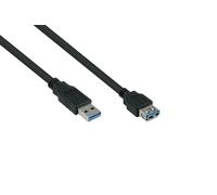 Kabelmeister Extension Cable USB 3.0 Male A to Female A Premium DATA AWG28 / Pow