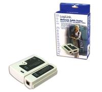 Kabeltester LogiLink Netzwerk RJ45/RJ12/RJ11 Stecker