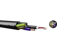 Kabeltronik 720030000-1 Câble combiné 1 x 2 x 0.22 mm² + 2 x 1 mm² noir Marchandise vendue au mètre