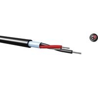 Kabeltronik 790202209 Fil de câblage LiYv0(StLi)Y 2 x 0.22 mm² noir Marchandise vendue au mètre