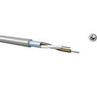 Kabeltronik 990204000-1 Fil de câblage V(ST)D-H 2 x 0.40 mm² gris Marchandise vendue au mètre