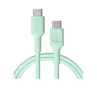GreenCell Câble USB-C vers USB-C PowerFlex KABGC100PF120MG 1,2m PD 100W Menthe