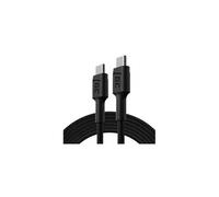 Green Cell Câble USB KABGC29 – USB-C 2 m USB 2.0 Nylon 60W Power Delivery Quick Charge 3.0 – Noir