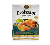 KABIR-BN - Pack de 5 Croissants Halal Chocolat - Dubaï Style - Emballés Individuellement - Idéal pour le Snacking - Viennoiserie Fondante - Goût raffiné - inspirée des saveurs orientales