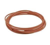 Kable Kontrol Gaine thermorétractable en polyoléfine à paroi unique - 600 V - Rapport de rétrécissement 2:1 de 0,3 cm de diamètre - 15,2 m de long - Marron