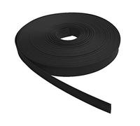 Kable Kontrol Gaine thermorétractable - Rapport de rétrécissement 2:1 - 2,5 cm de diamètre - 15,2 m de long - Noir - Tube d'isolation électrique - Paroi simple - 600 V