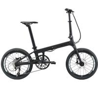 KABON Vélo pliant de ville en carbone Shimano Altus 9S 20 pouces noir