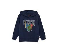 Kabooki Lego NINJAGO Sweat-shirt à capuche - Bleu marine foncé - LWSAKU 601, Bleu marine, 104