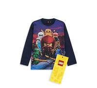 Kabooki Lego NINJAGO T-shirt à manches longues - Bleu marine foncé - LWTAFFY 613, Bleu marine foncé, 116