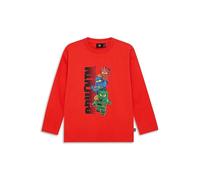 Kabooki Lego NINJAGO T-shirt L/S - Rouge - LWTAFFY 603, rouge, 110