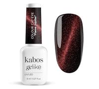 Kabos Cat Eye Vernis à Ongle Hybride Pailleté Magnétique UV/LED Marron Gelike Flame Jupiter 8ml