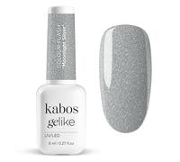 Kabos Gelike Vernis Hybride Argenté UV/LED Flash Moonlight Silver 8 ml