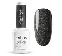 Kabos Gelike Vernis Hybride Noir UV/LED Flash Starry Noir 8 ml