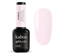 Kabos Gelstudio Rubber Base Coat | Base Hybride de Couleur pour Ongles Cotton Kiss 10ml