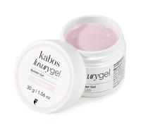 Kabos Luxe Builder Gel UV/LED Gel de Base pour Faux Ongles 30g | Bare Beige Nail Gel Extension Ongle UV | Auto-Nivelant