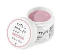 Kabos Luxe Builder Gel UV/LED Gel de Base pour Faux Ongles 30g | Dusty Rose Ongle Gel UV Extension Ongle | Auto-Nivelant