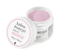 Kabos Luxe Builder Gel UV/LED Gel de Base pour Faux Ongles 30g | Strawberry Milk Nail Gel UV Extension Ongle | Auto-Nivelant