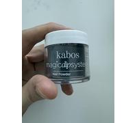 Kabos Magic Dip System Dipping Powder Poudre Acrylique Noire pour Ongles 043 Magic Onyx 20 g | Poudre Acrylique Nails Nail Art Poudre pour Ongles