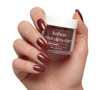 Kabos Magic Dip System Dipping Powder Poudre Acrylique Rouge