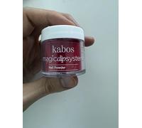 Kabos Magic Dip System Dipping Powder Poudre Acrylique Rouge pour Ongles 030 Red Heart 20 g | Poudre Acrylique Nails Nail Art Poudre pour Ongles