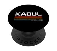 Kaboul - Motif Capitale afghane rétro PopSockets PopGrip Adhésif