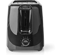 Kabt150Ebk Grille-Pain Compact ¿ 2 Fentes ¿ Réglage Toast X6 ¿ Plateau Ramasse-Miettes ¿ Noir